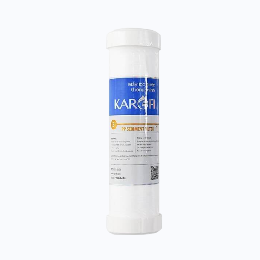 LÕI LỌC SỐ 3 KAROFI – LÕI PP 1 MICRON