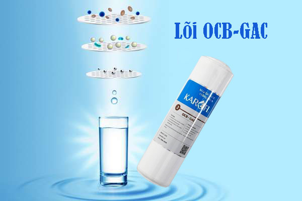 Lõi lọc số 2 Karofi- Lõi than hoạt tính OCB-GAC