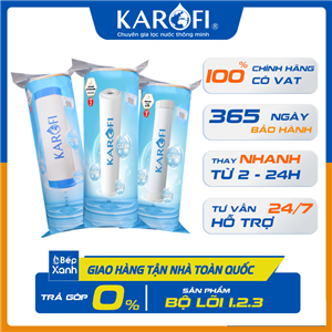 Bộ lõi lọc nước Karofi 123